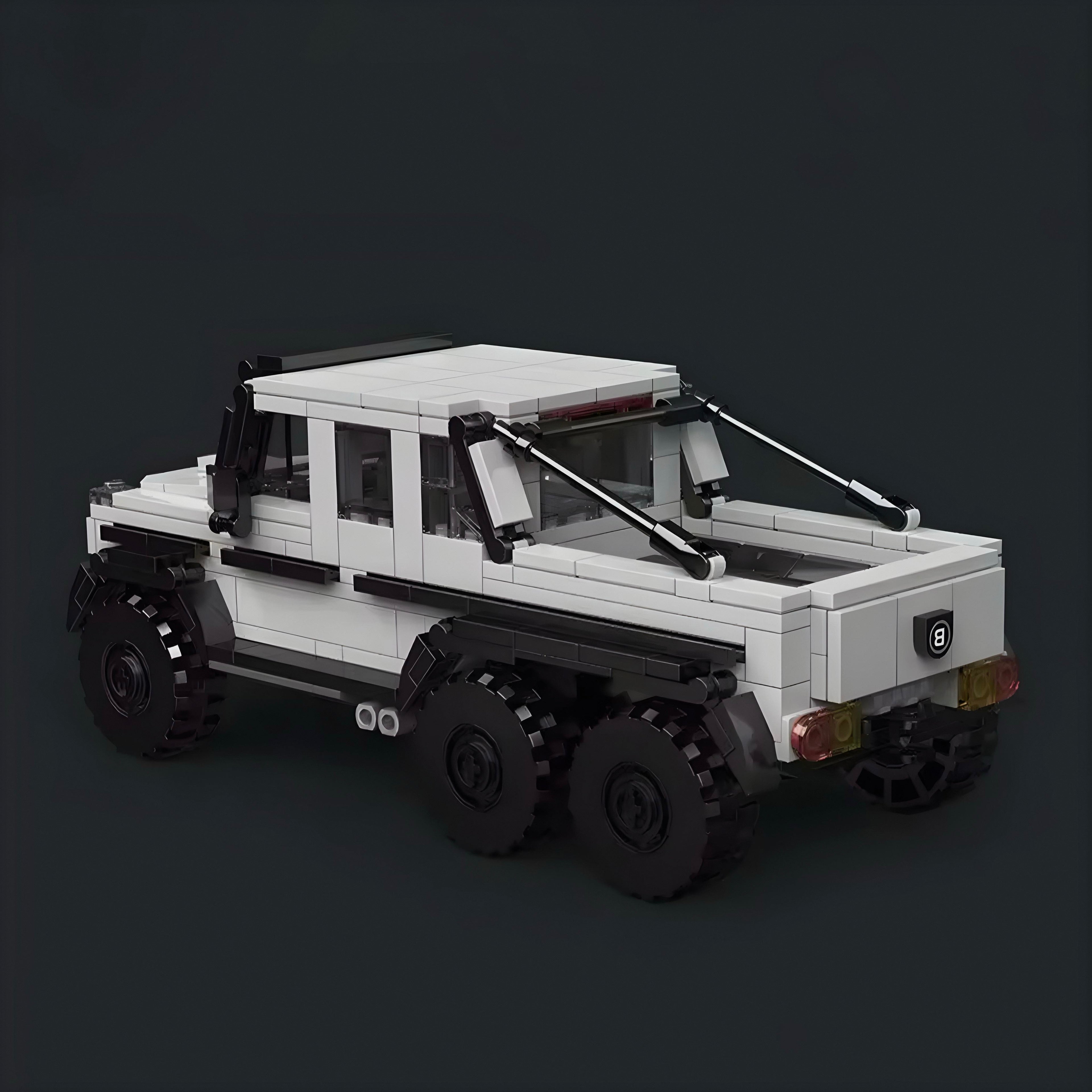 6x6 German Off Roader | 582pcs Display Garage Box Included