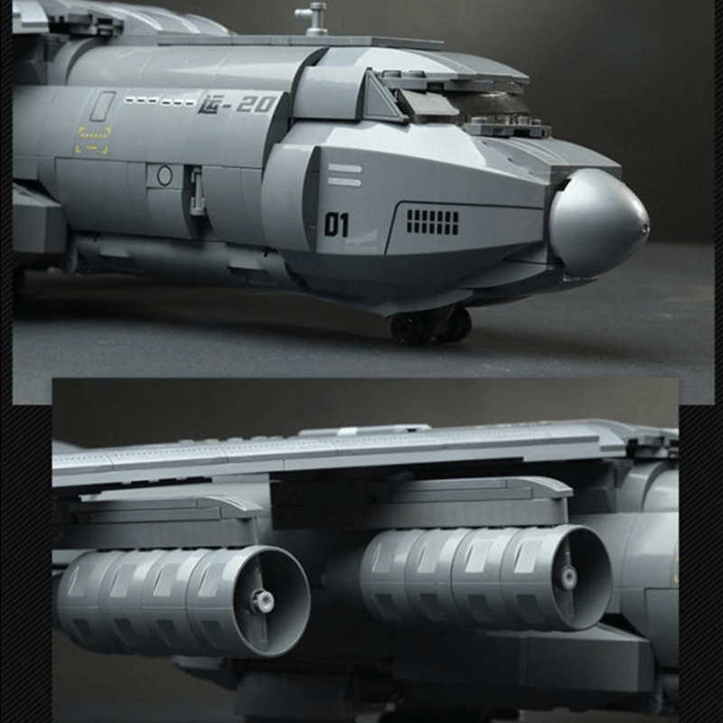Xi'an Y-20 Cargo Plane  1735pcs
