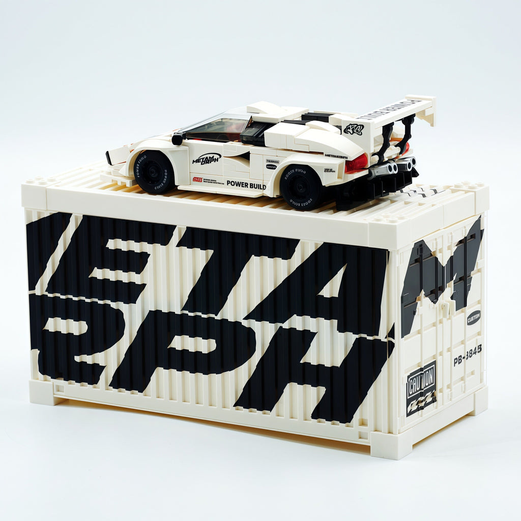 80s Wedge Supercar Widebody Edition | Container Display Case (338 PCS)
