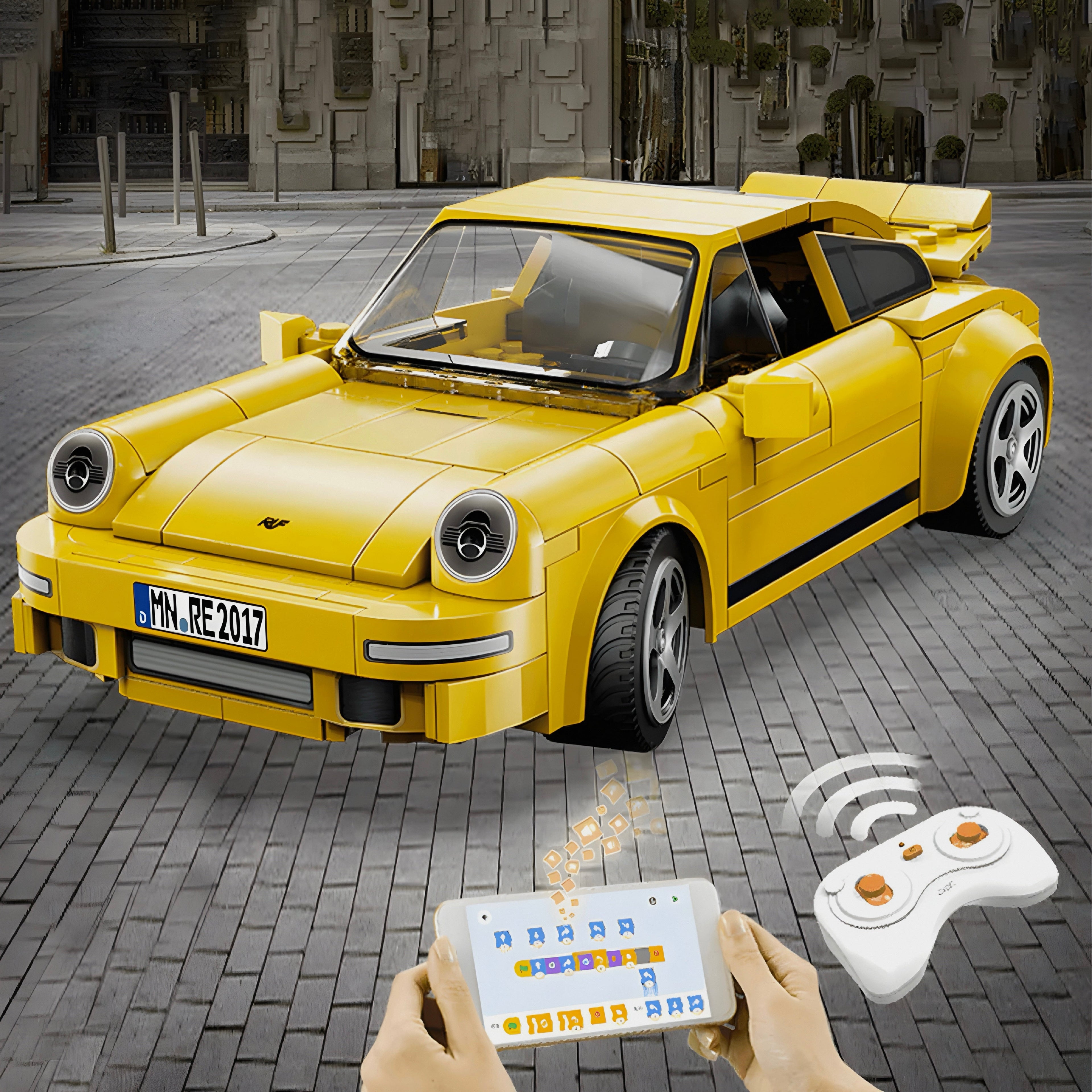 Remote Controlled RUF CTR 2017 Yellowbird