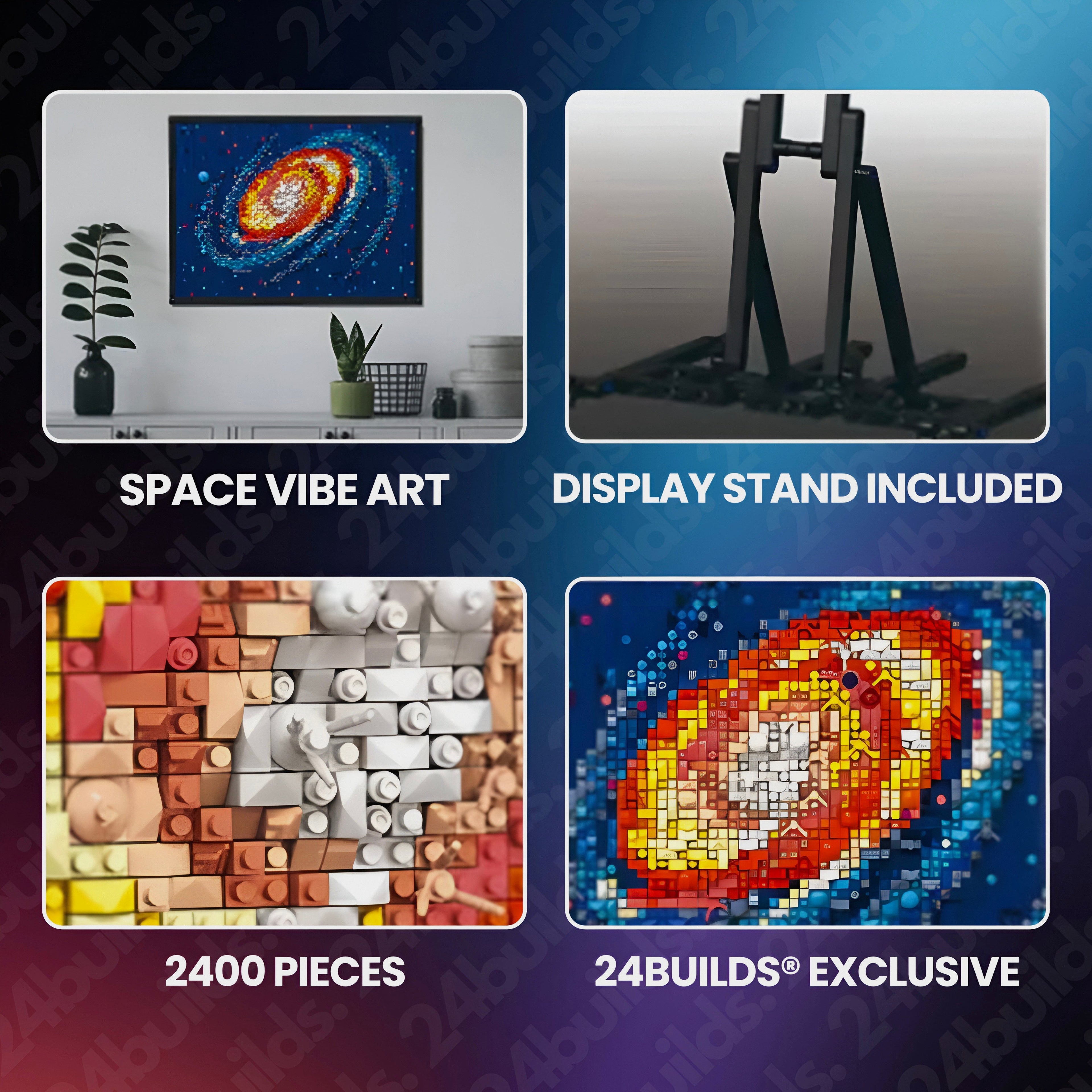 Milky Way Brick Art