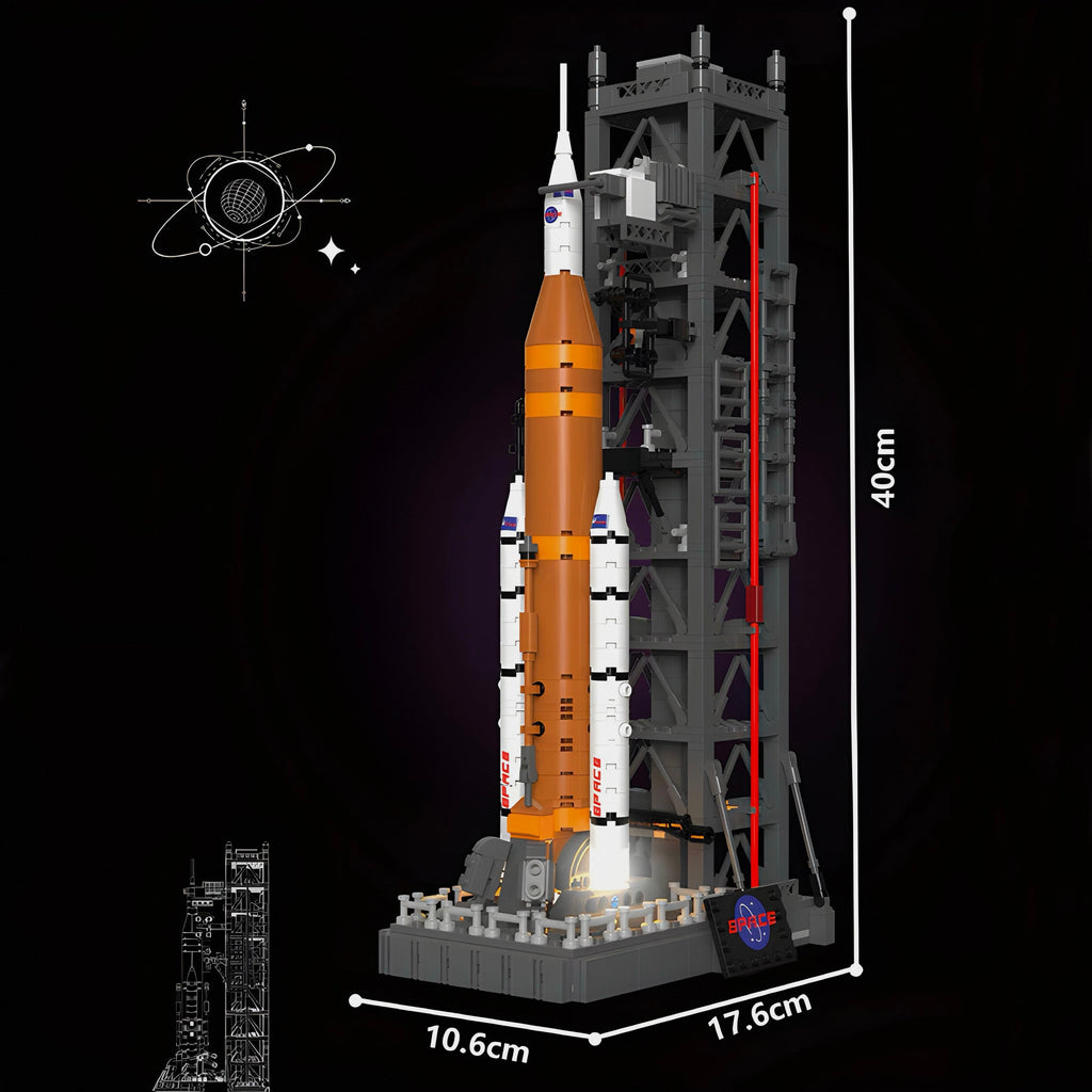 Moon Landing: SLS Space Launch System