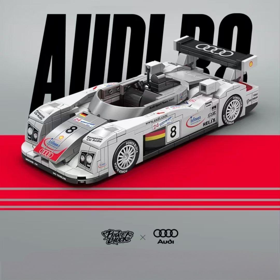 1: 24 AUDI CHAMPION R8 with Container Display Case (385 PCS)