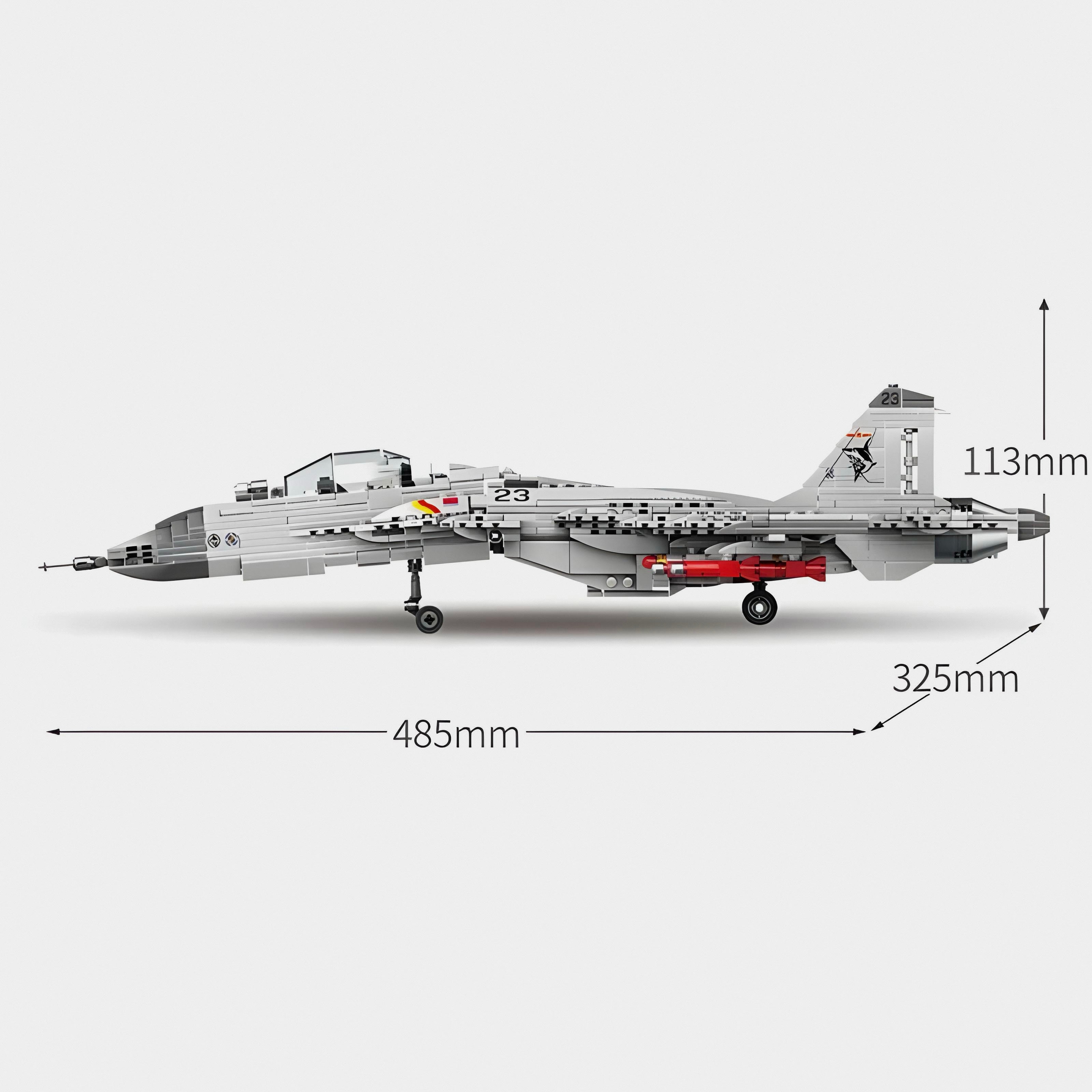J-15 Fighter Aircraft - 1187pcs