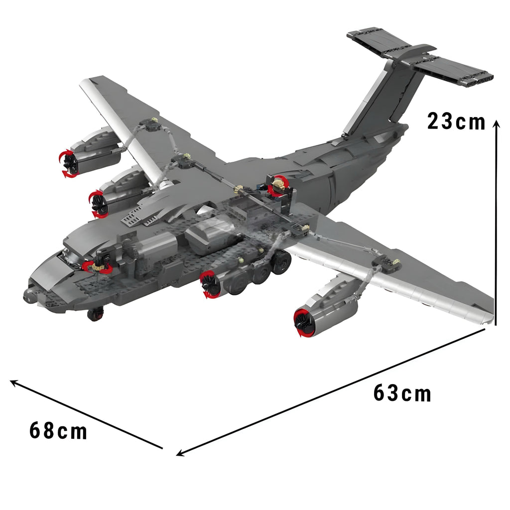 Y-20 Large Military Aircraft - 2202pcs