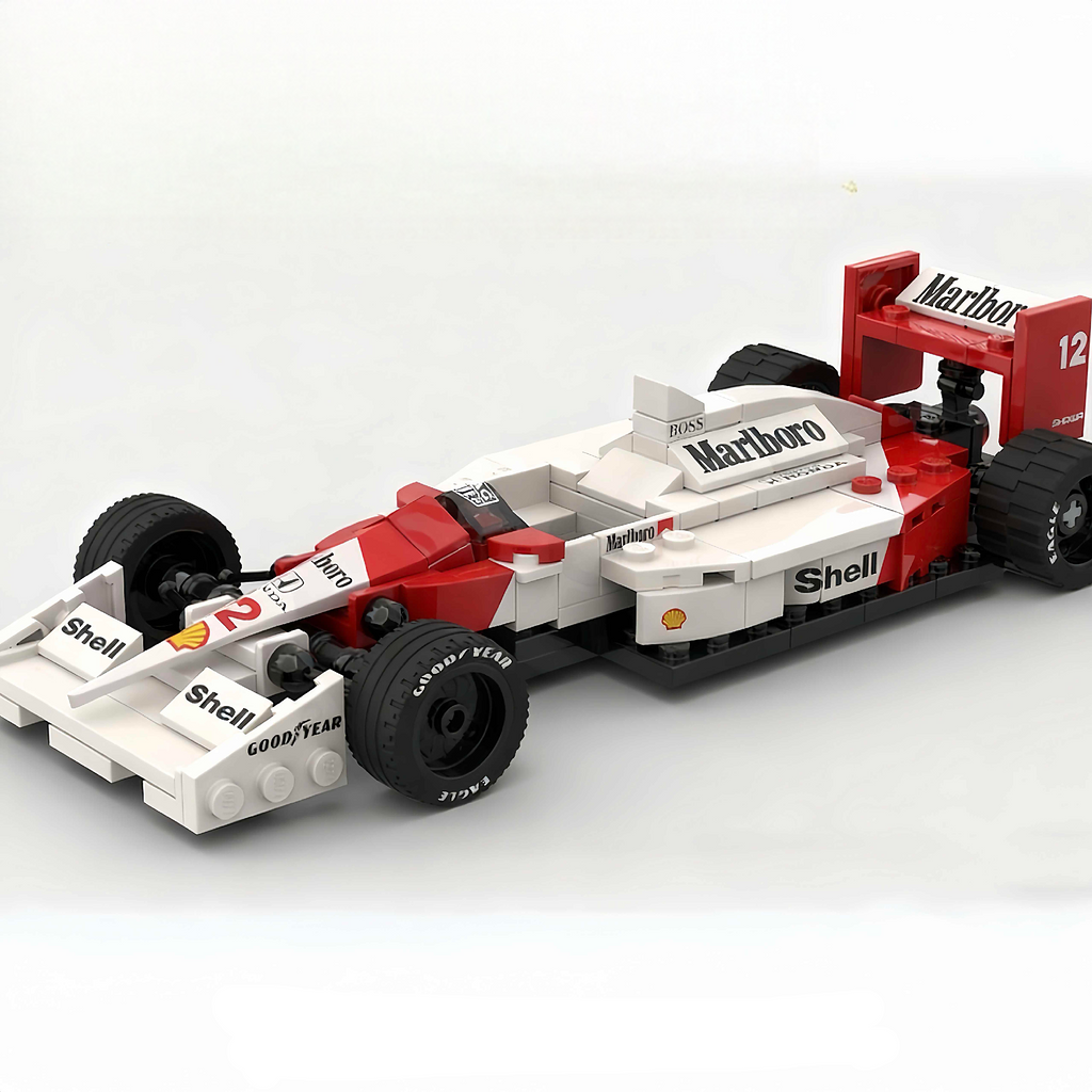 Woking Hypercar MP4 F1 Cars | Includes a complete set of stickers | 198PCS (MOC-59664)