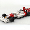 Woking Hypercar MP4 F1 Cars | Includes a complete set of stickers | 198PCS (MOC-59664)