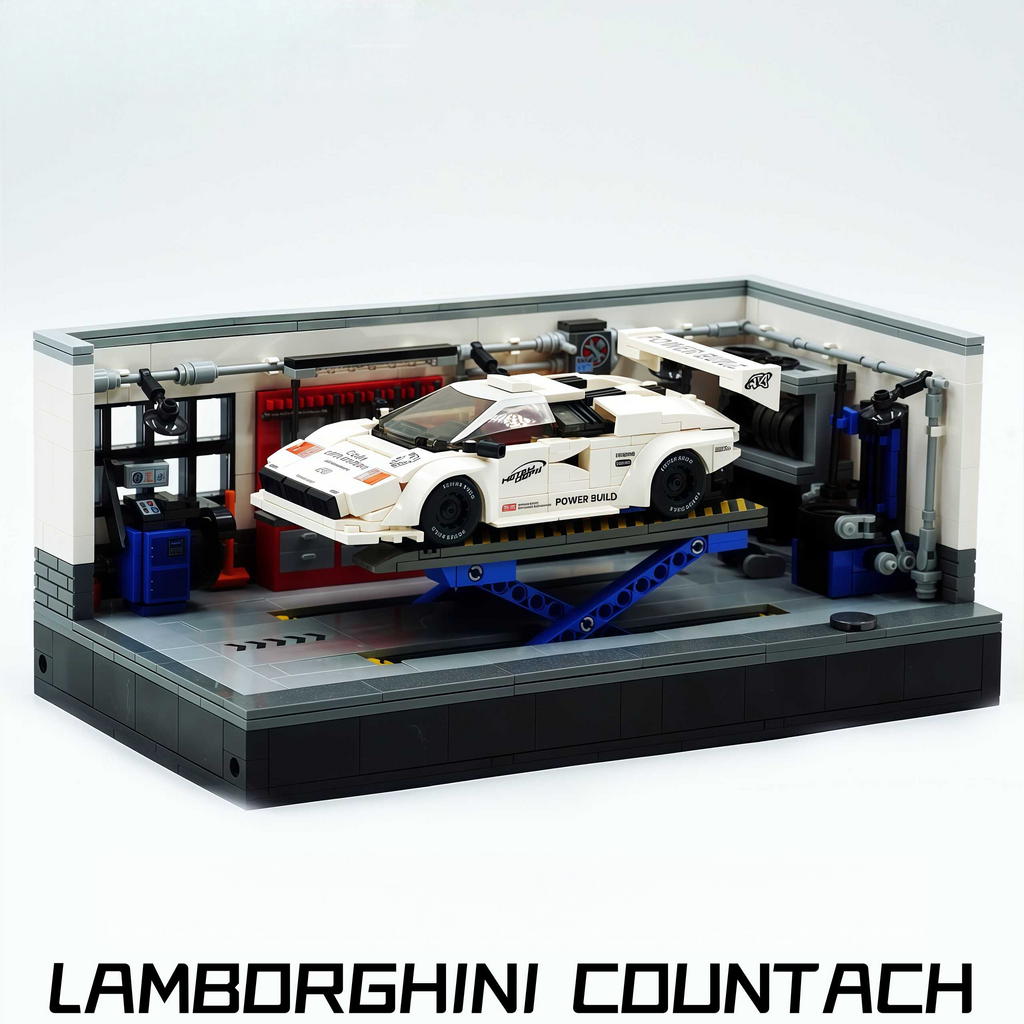 80s Wedge Supercar Widebody Edition | Container Display Case (338 PCS)