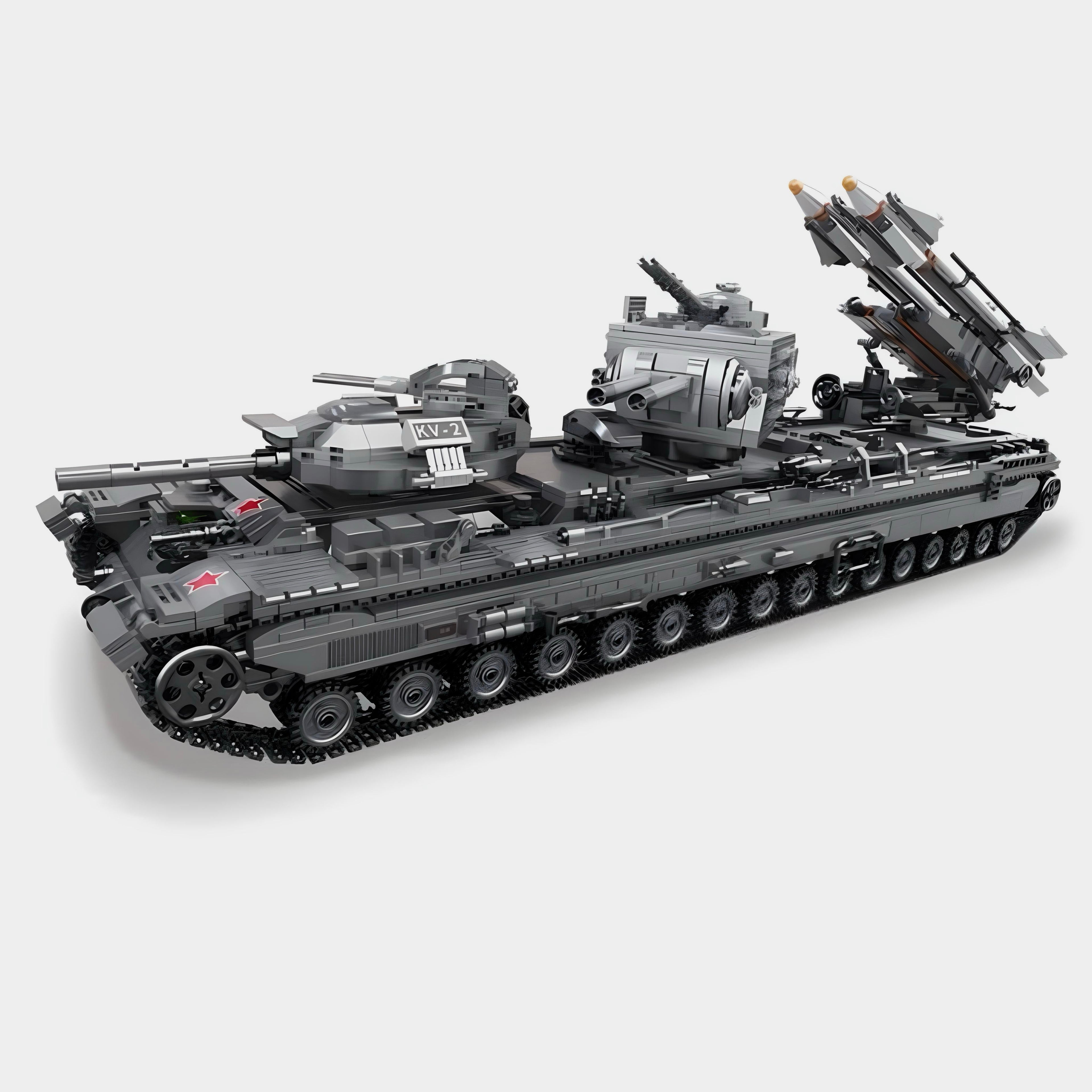 Missile Carrier Tank - 3665pcs