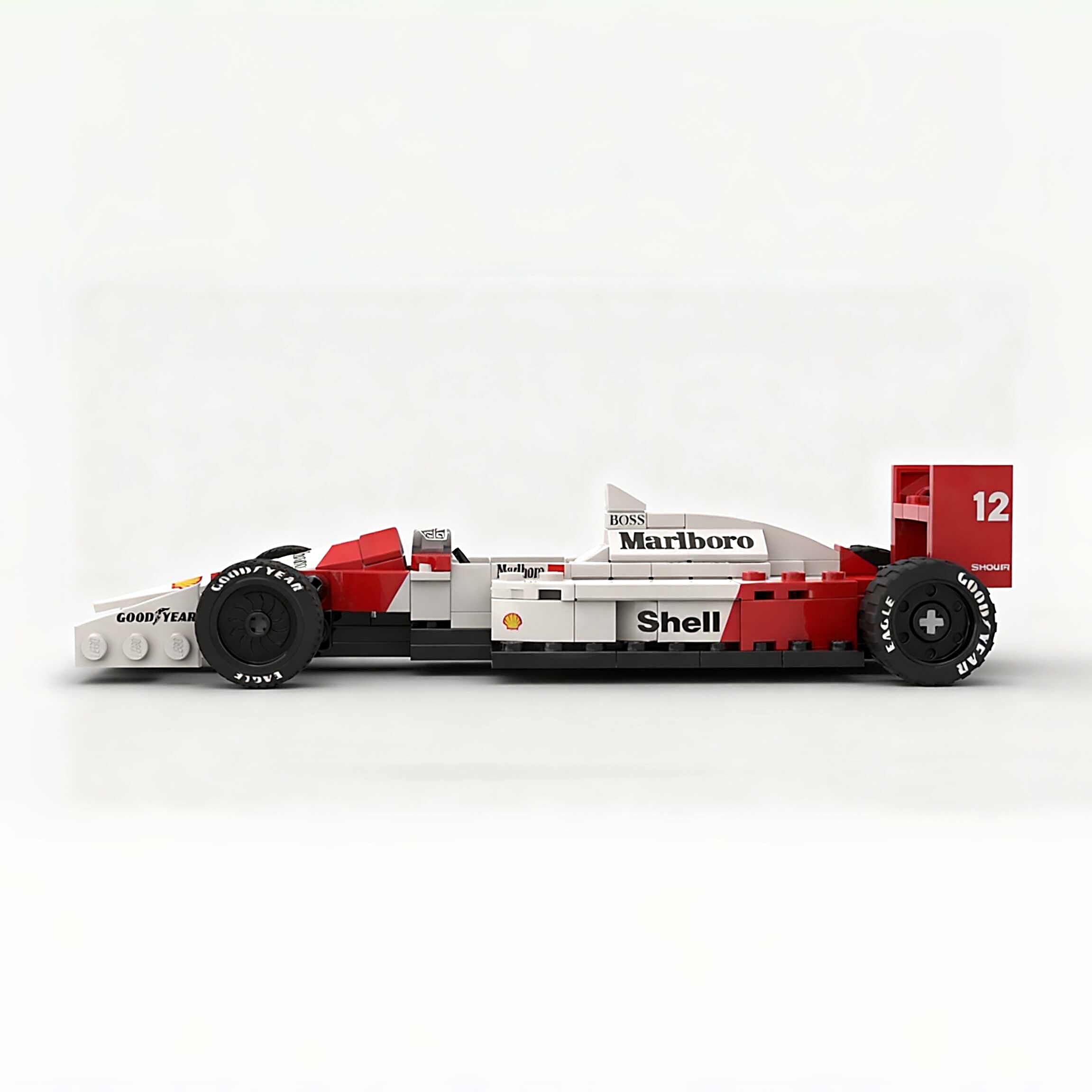 Woking Hypercar MP4 F1 Cars | Includes a complete set of stickers | 198PCS (MOC-59664)