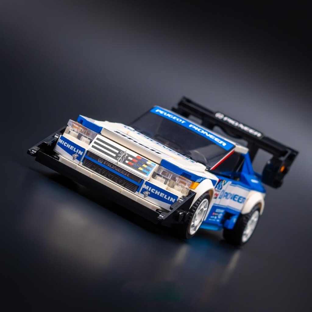 Peugeot 405 T16 | Includes a complete set of stickers| 356PCS (MOC-153665)