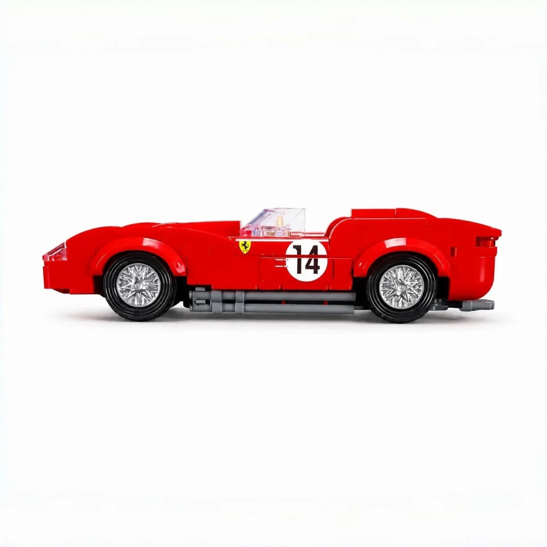 Red Hypercar 250 | Classic 1958 Legendary Racing Car | 291PCS