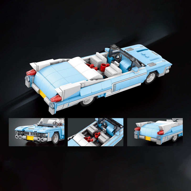 1: 24 BABY BLUE 1957 COUPE (309 PCS)