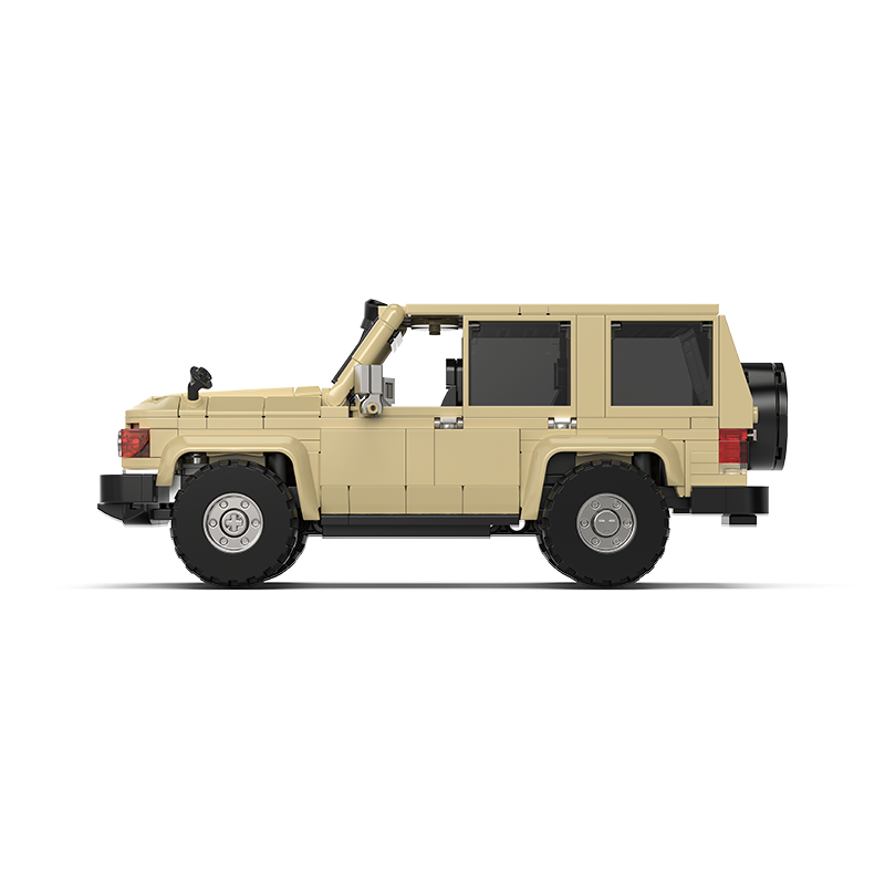 Toyota Land Cruiser | 482pcs Display Garage Box Included