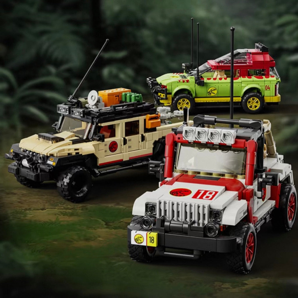 1:24 Scale | Classic Safari Off-Roaders Bundle | Adventure Vehicle Collection | 1632 PCS