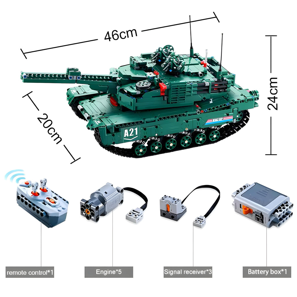 Limited Edition M1-A2 Remote Controlled Tank - 1498pcs
