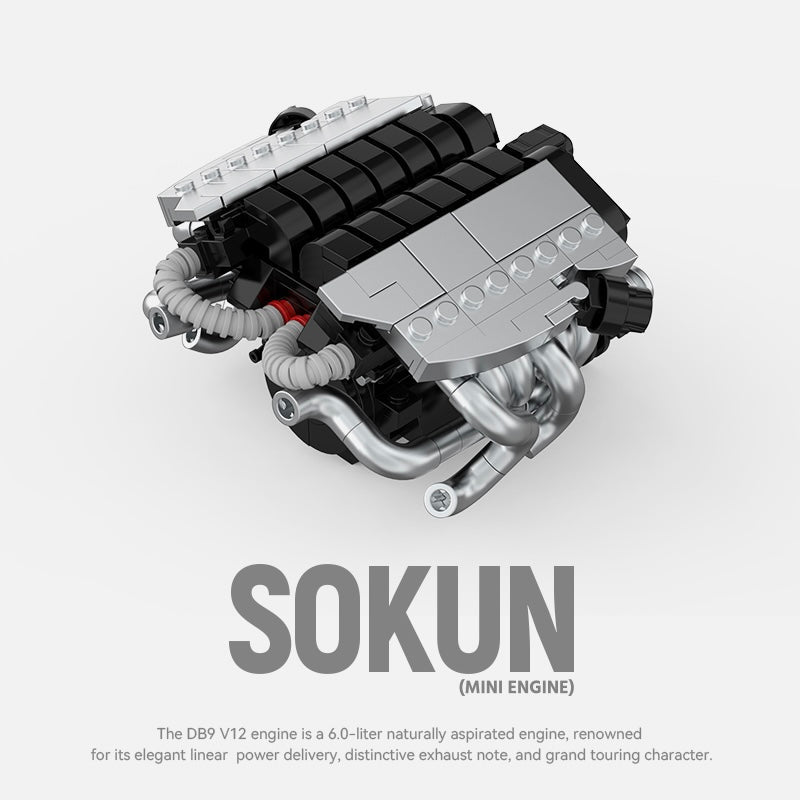 DB9 V12 Mini Engine