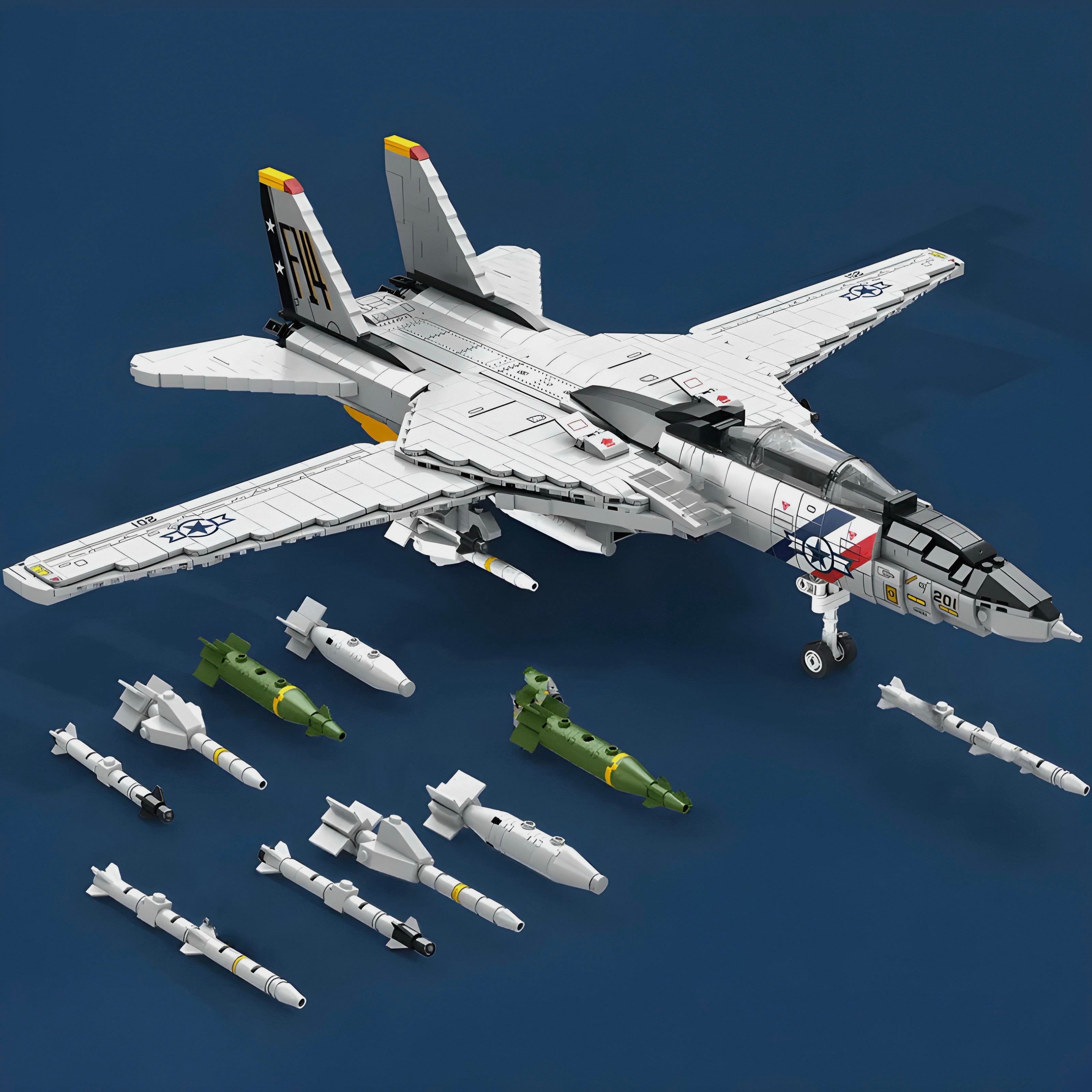 F-14 Tomcat - 1602pcs