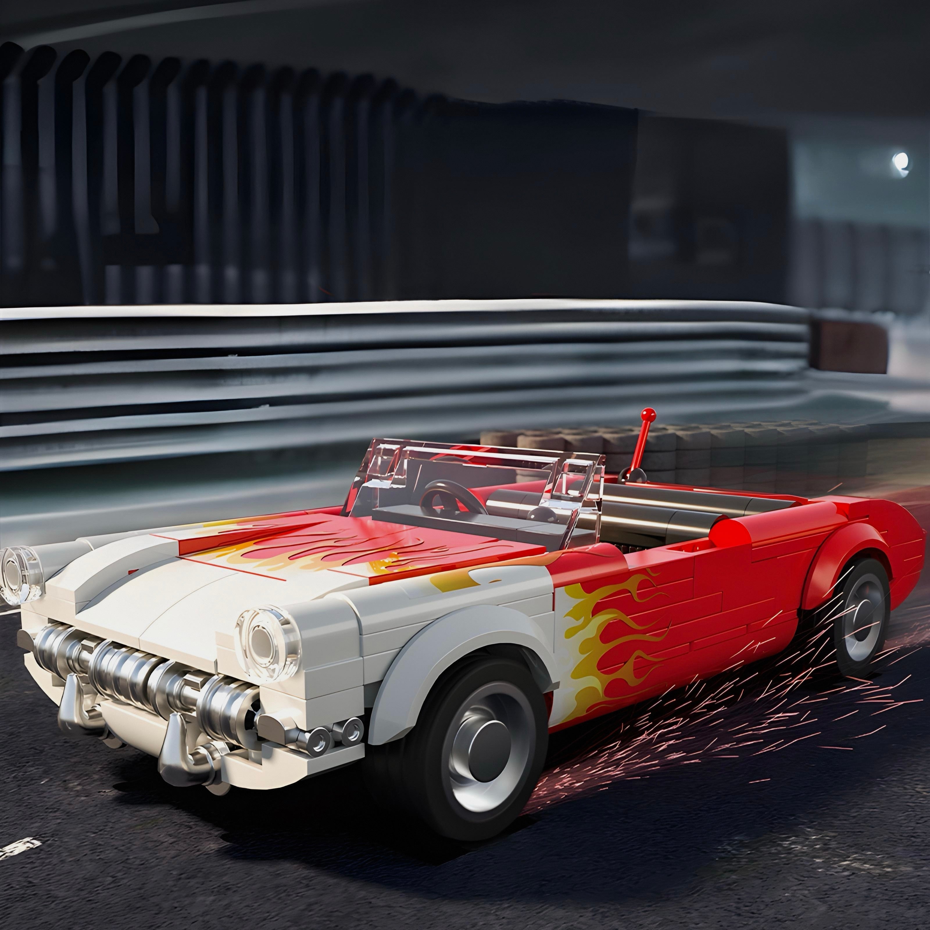 1: 24 1956 VINTAGE CORVETTE C1 (250 PCS)