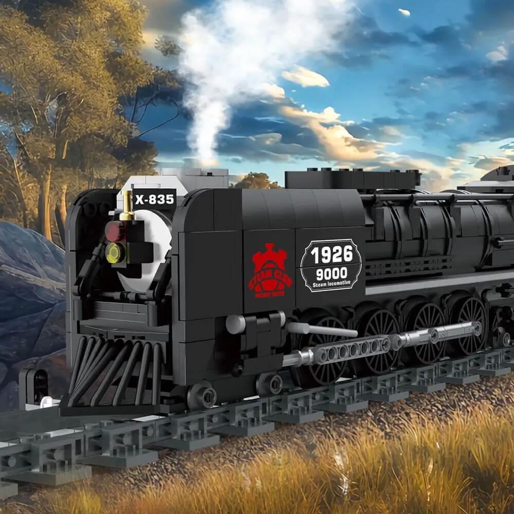 9000-Class Steam Locomotive 1545pcs