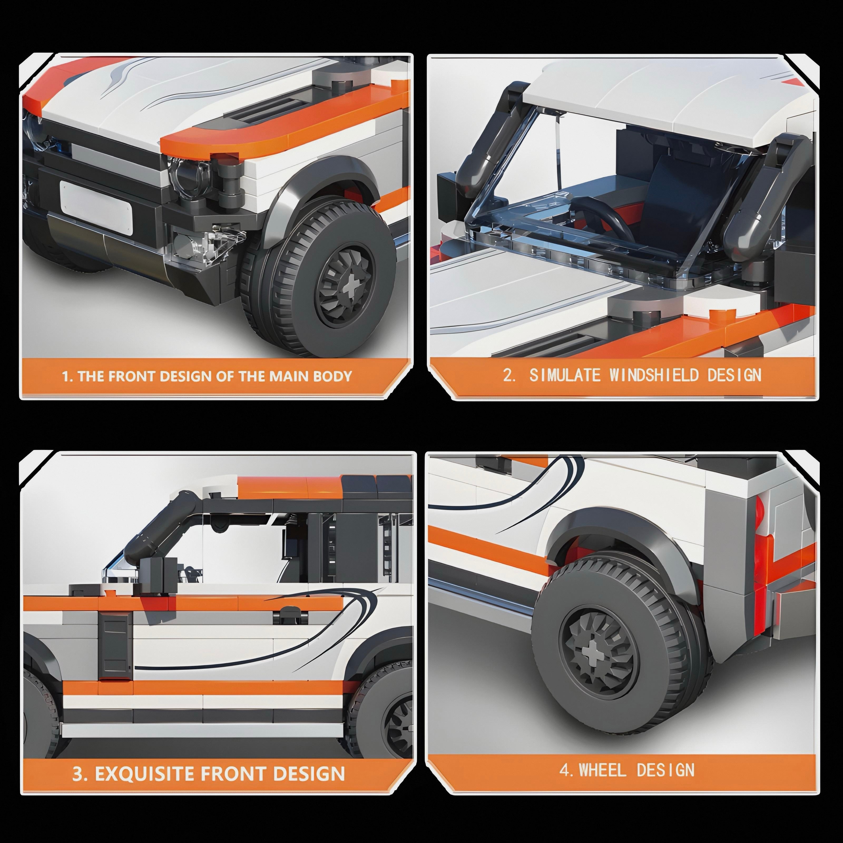 1:24 LAND ROVER DEFENDER 90 P400 (402 PCS)