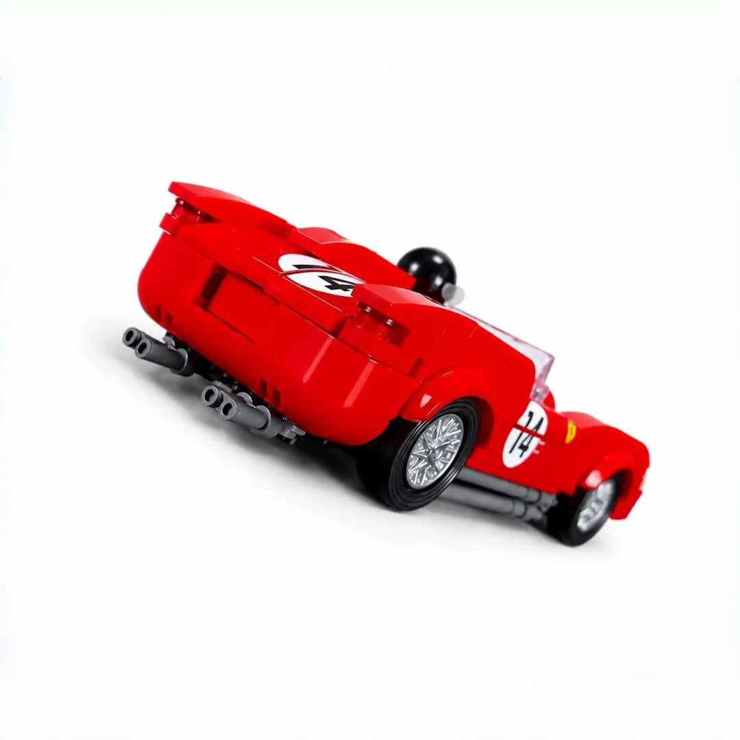 Red Hypercar 250 | Classic 1958 Legendary Racing Car | 291PCS