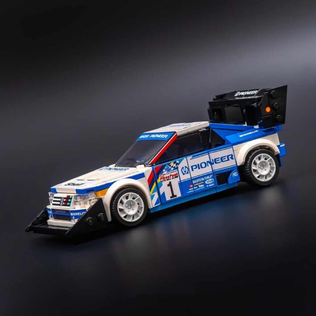 Peugeot 405 T16 | Includes a complete set of stickers| 356PCS (MOC-153665)