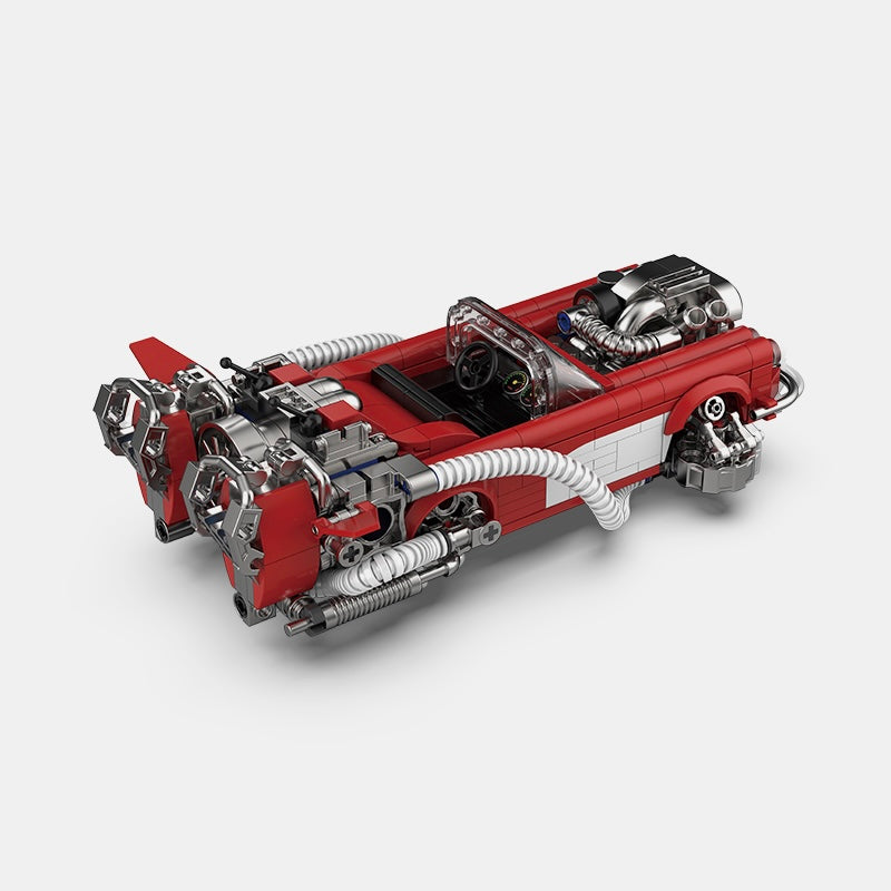 Crimson Revival Display Garage Box Included
