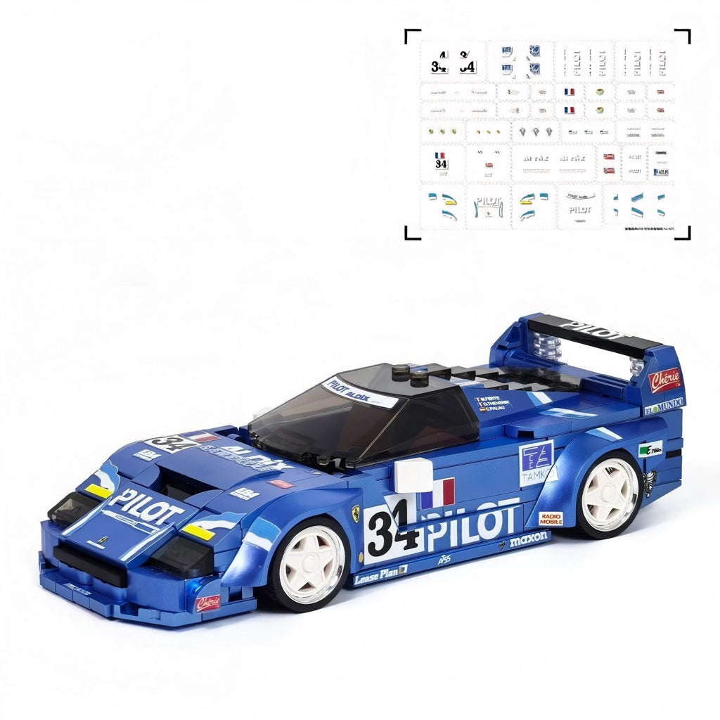 Maranello Turbo Legend LBWK with Container Display Case | PILOT-Plated Blue Edition(394 PCS)