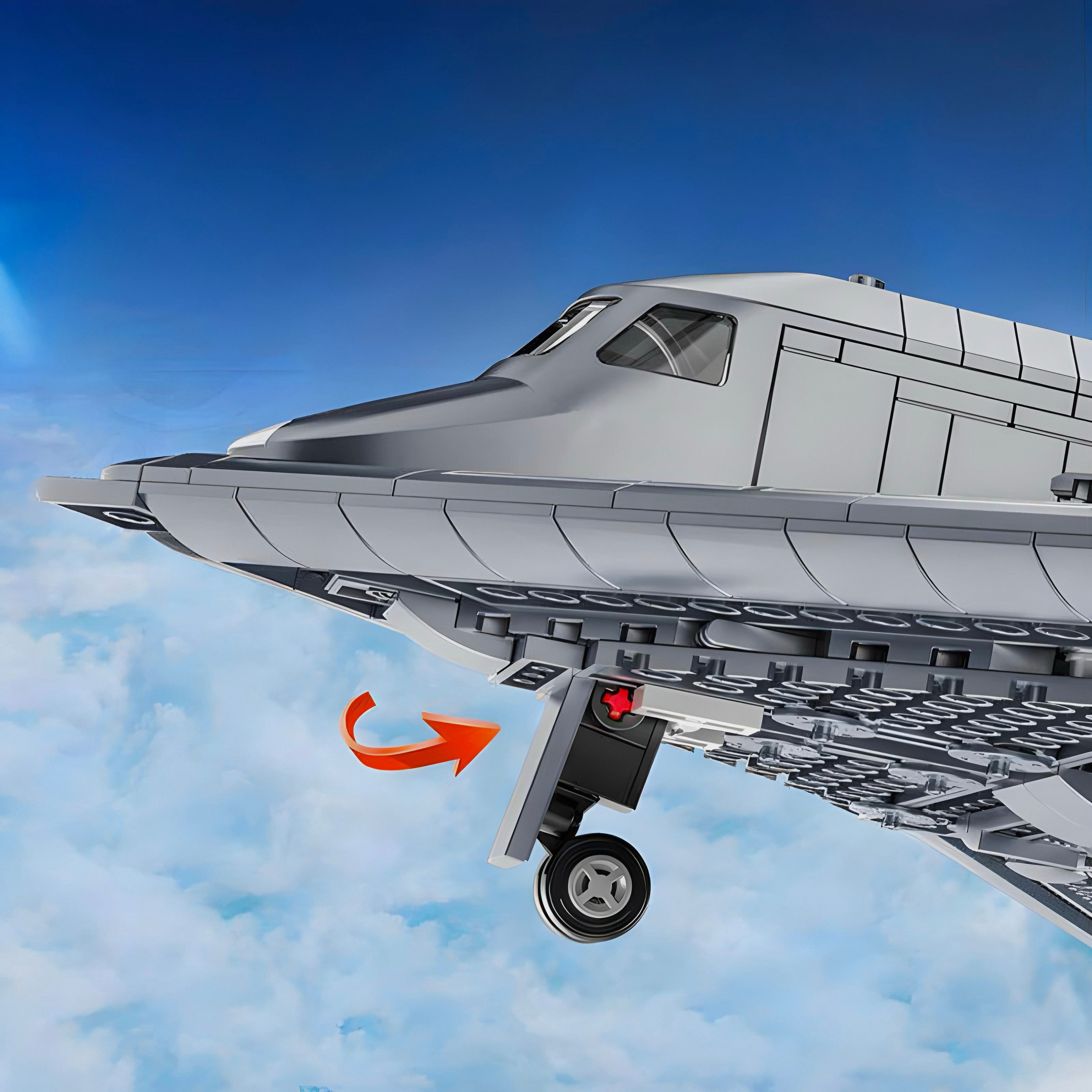H-20 Long Range Bomber - 1380pcs