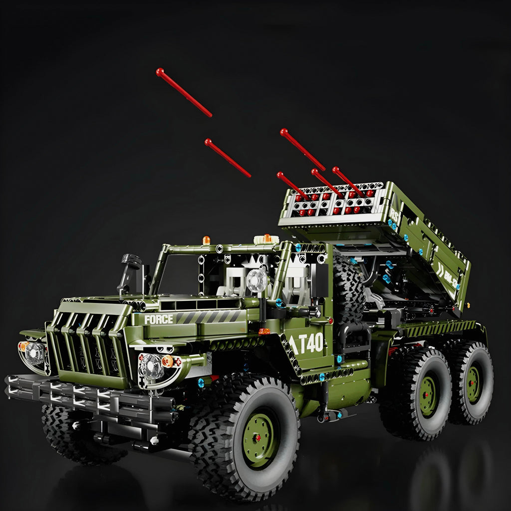 Remote Controlled Katyusha Rocket Launcher - 2269pcs