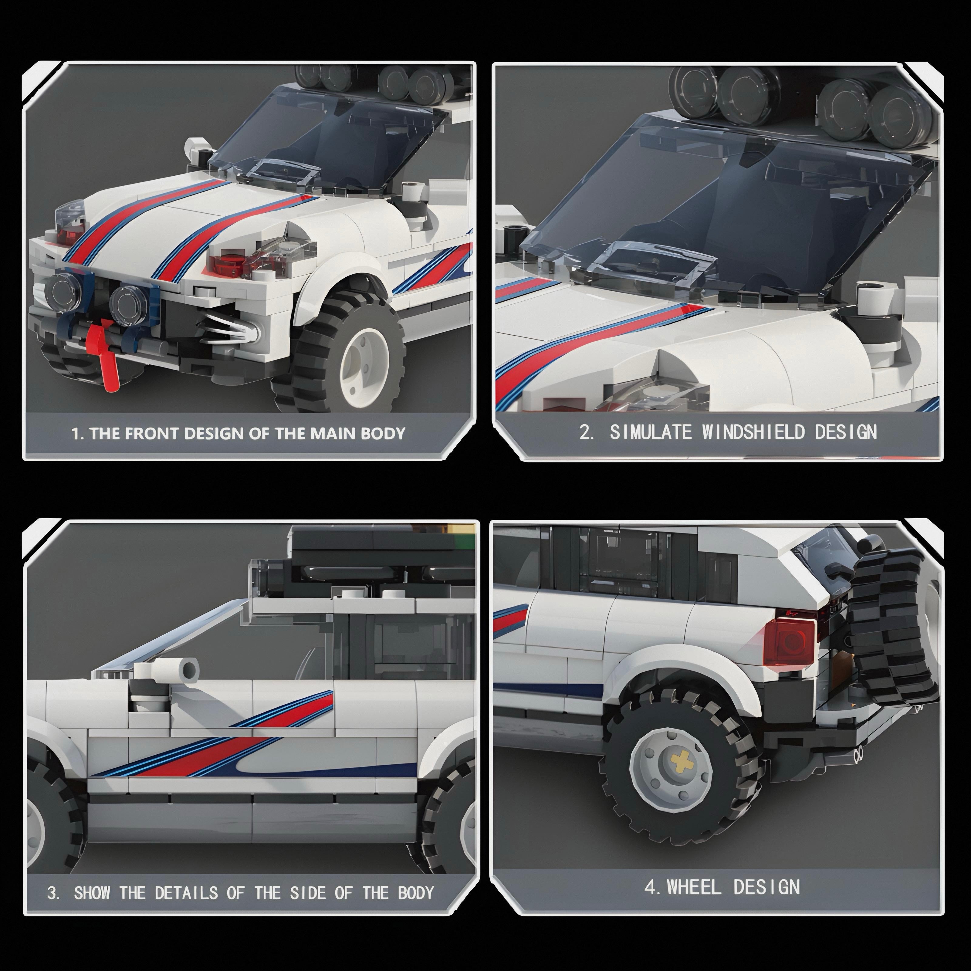 1: 24 SAFARI EDITION CAYENNE 957 (408 PCS)