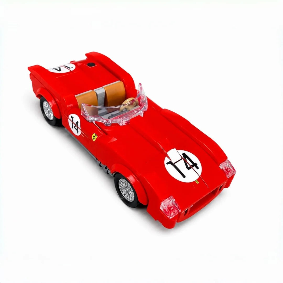 Red Hypercar 250 | Classic 1958 Legendary Racing Car | 291PCS
