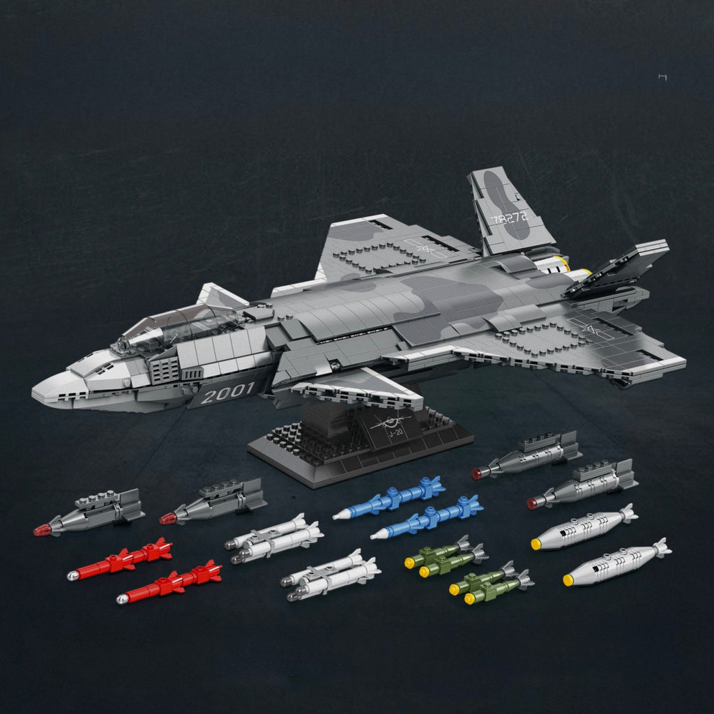 J-20 Fighter Aircraft - 1918pcs
