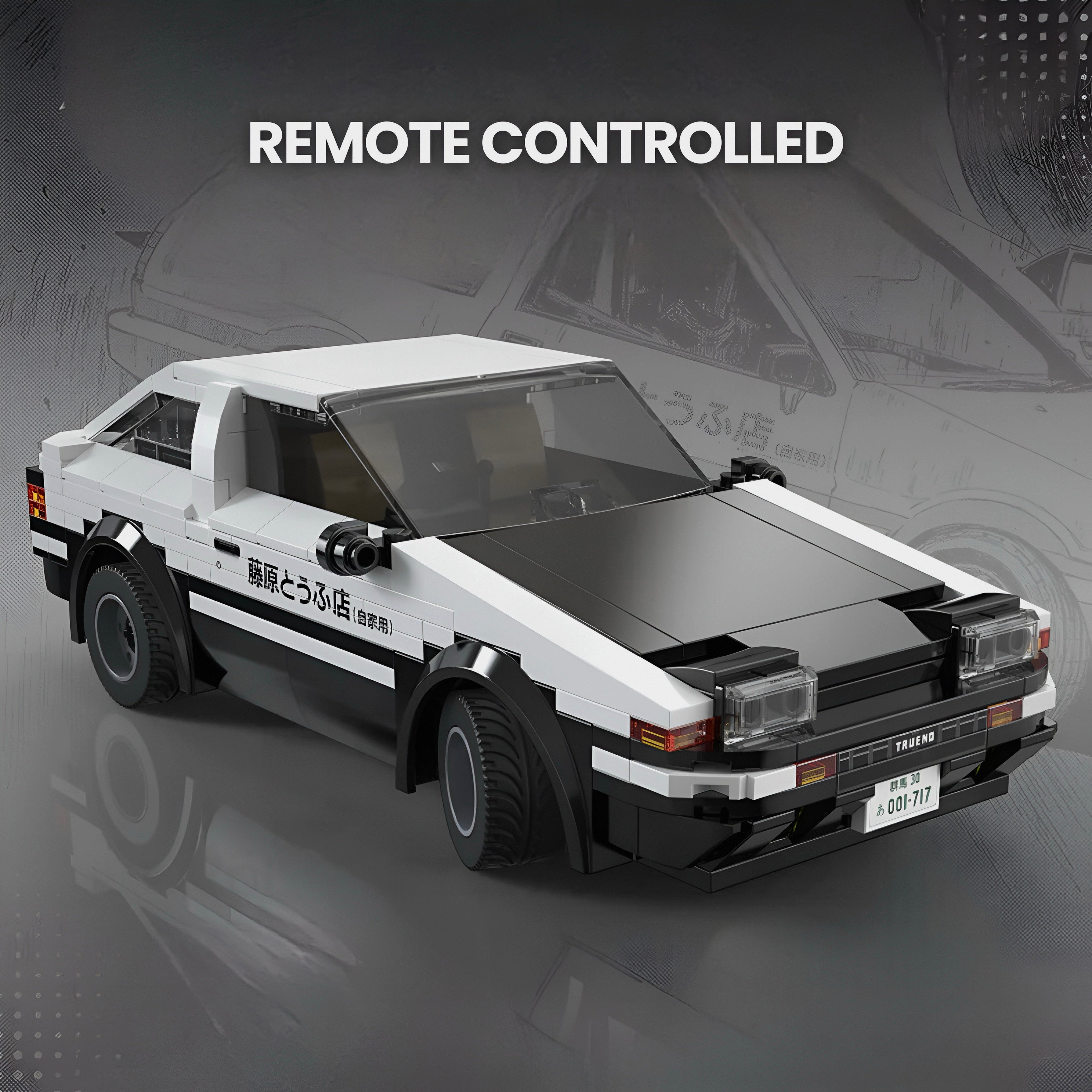 Remote Controlled Initial D AE86