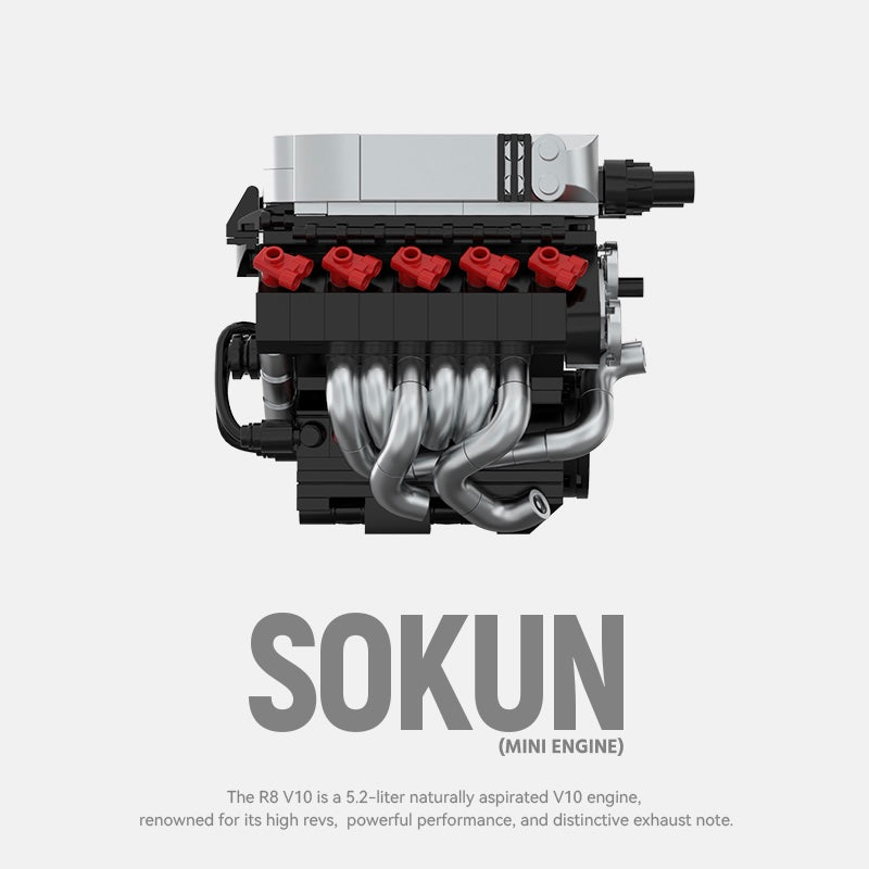 R8 V10 Mini Engine