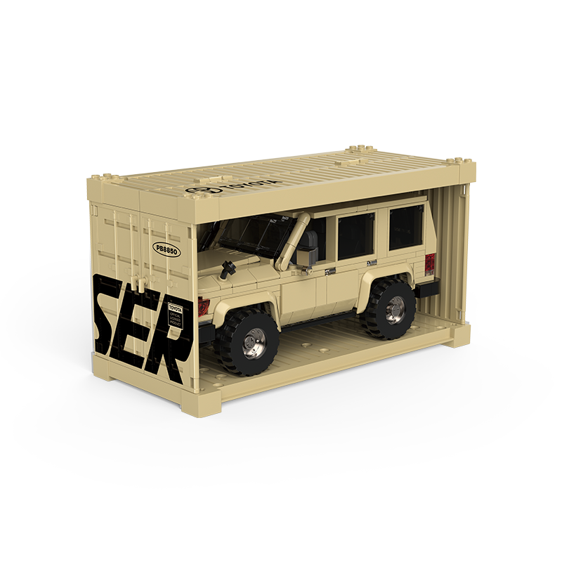Toyota Land Cruiser | 482pcs Display Garage Box Included