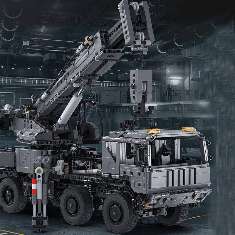 Remote Controlled Military Crane Truck 2686PCS