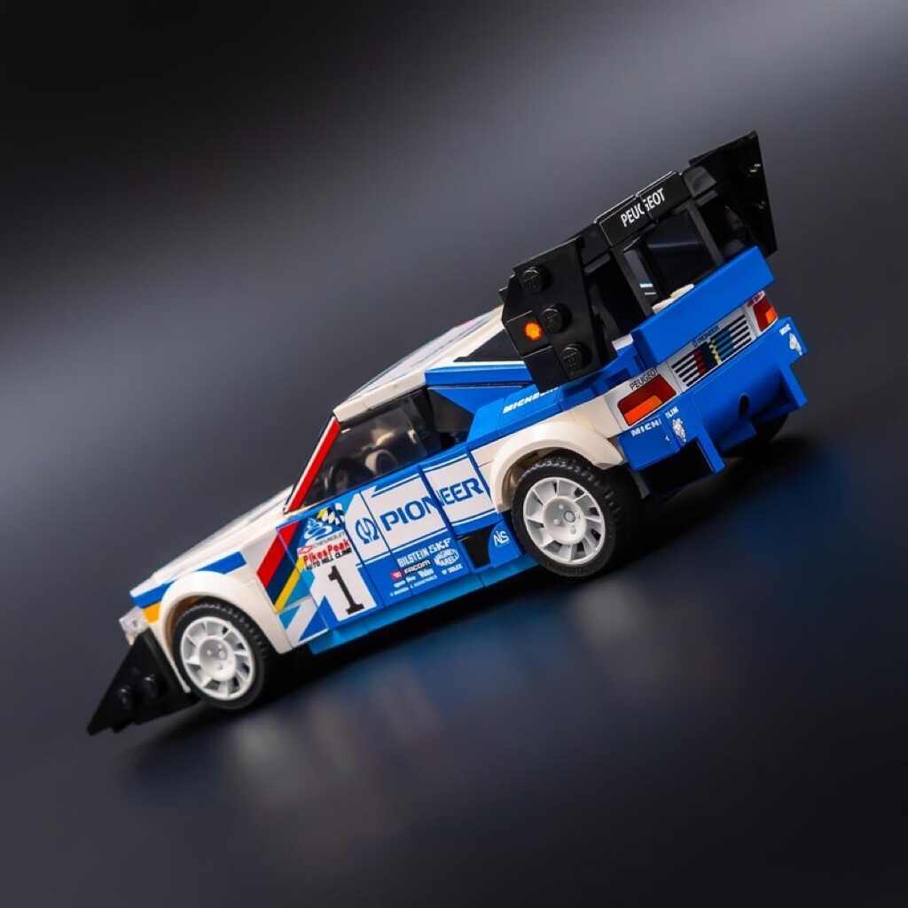 Peugeot 405 T16 | Includes a complete set of stickers| 356PCS (MOC-153665)