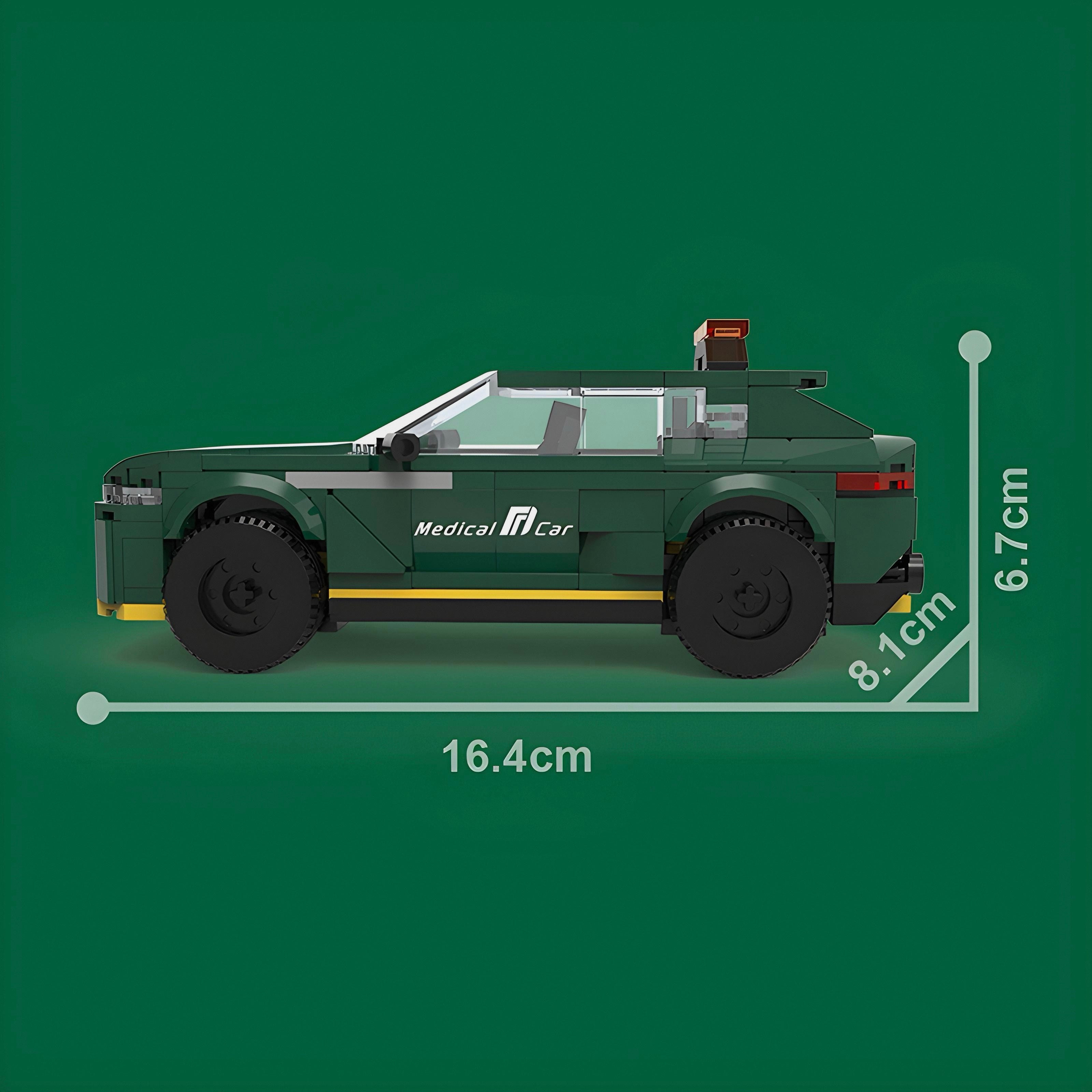 1: 24 BRITISH F1 MEDICAL CAR (388 PCS)