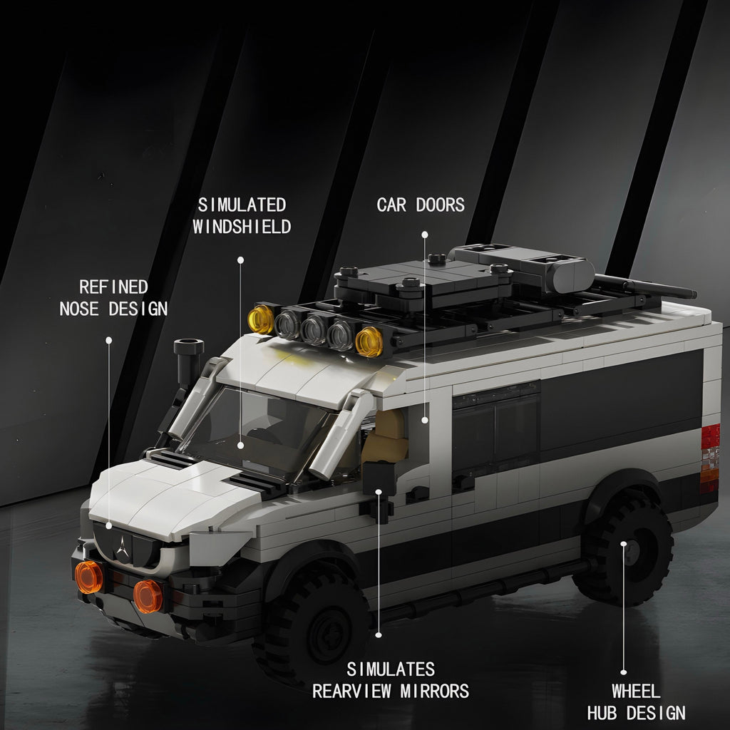 1: 24 SPRINTER 4X4 OFF ROADER (580 PCS)