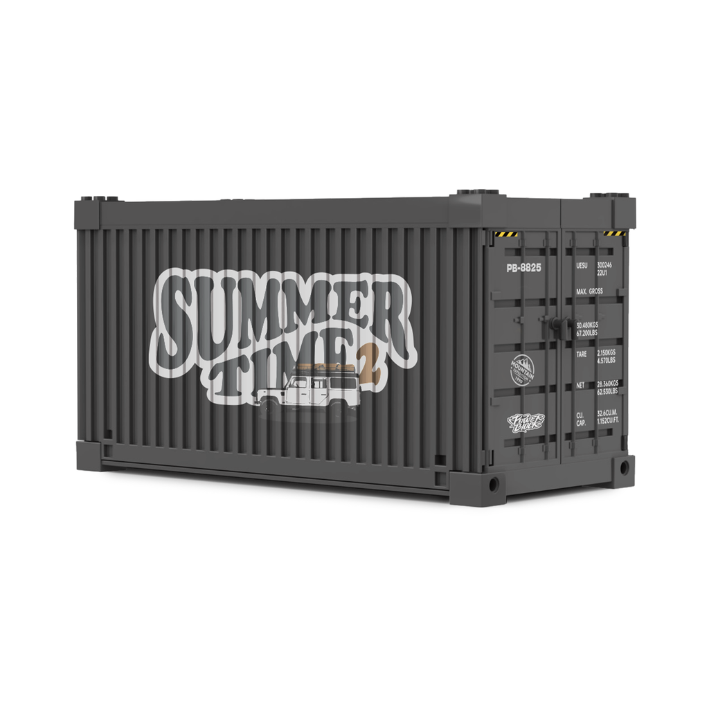 Camping Edition British Off Roader | 676pcs Display Garage Box Included