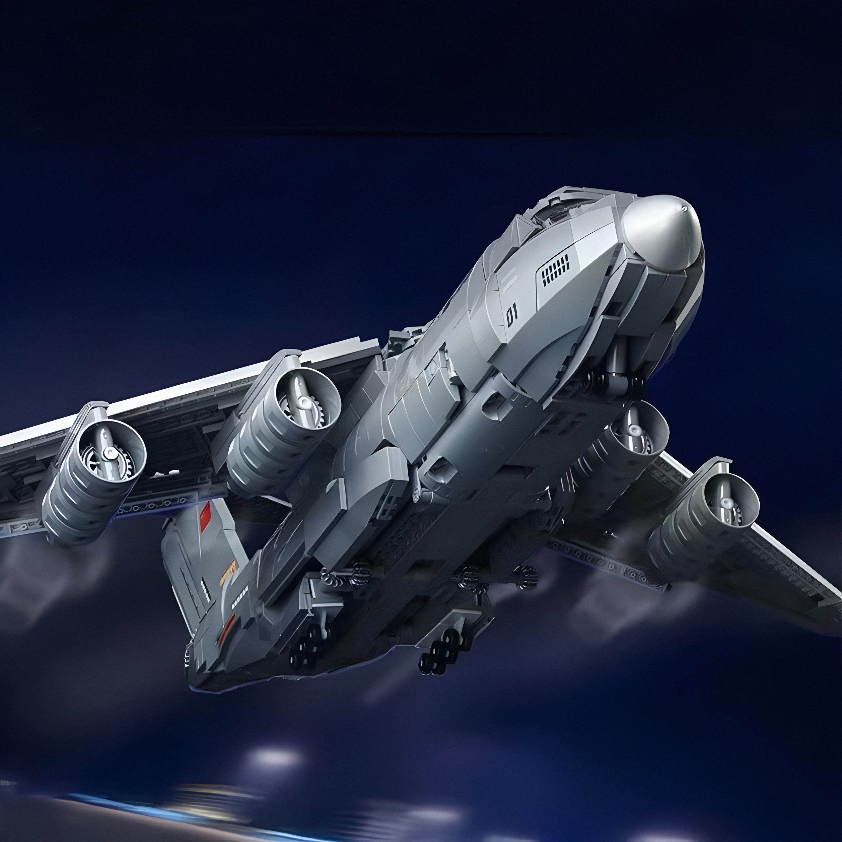 Xi'an Y-20 Cargo Plane  1735pcs