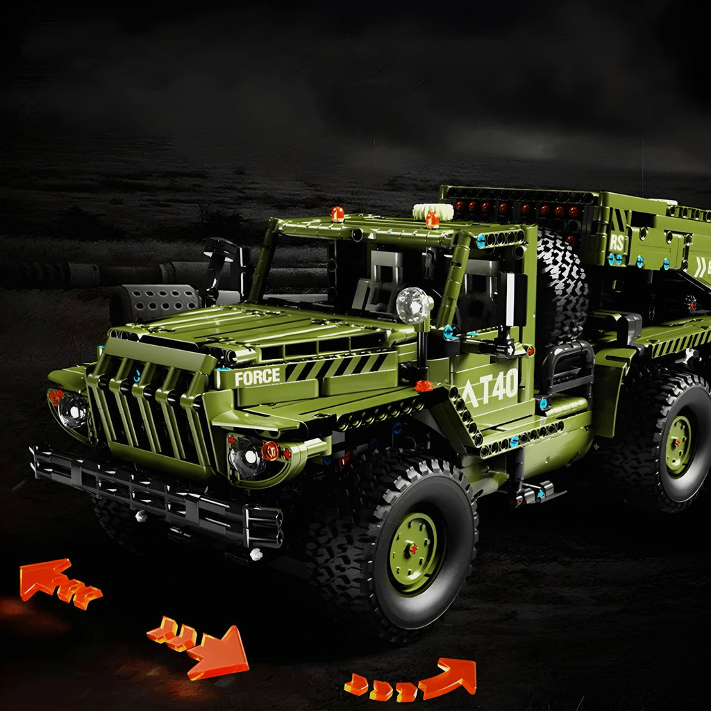 Remote Controlled Katyusha Rocket Launcher - 2269pcs