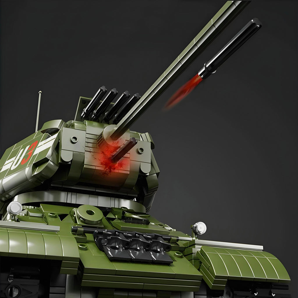 Remote Controlled T34 Tank - 2052pcs