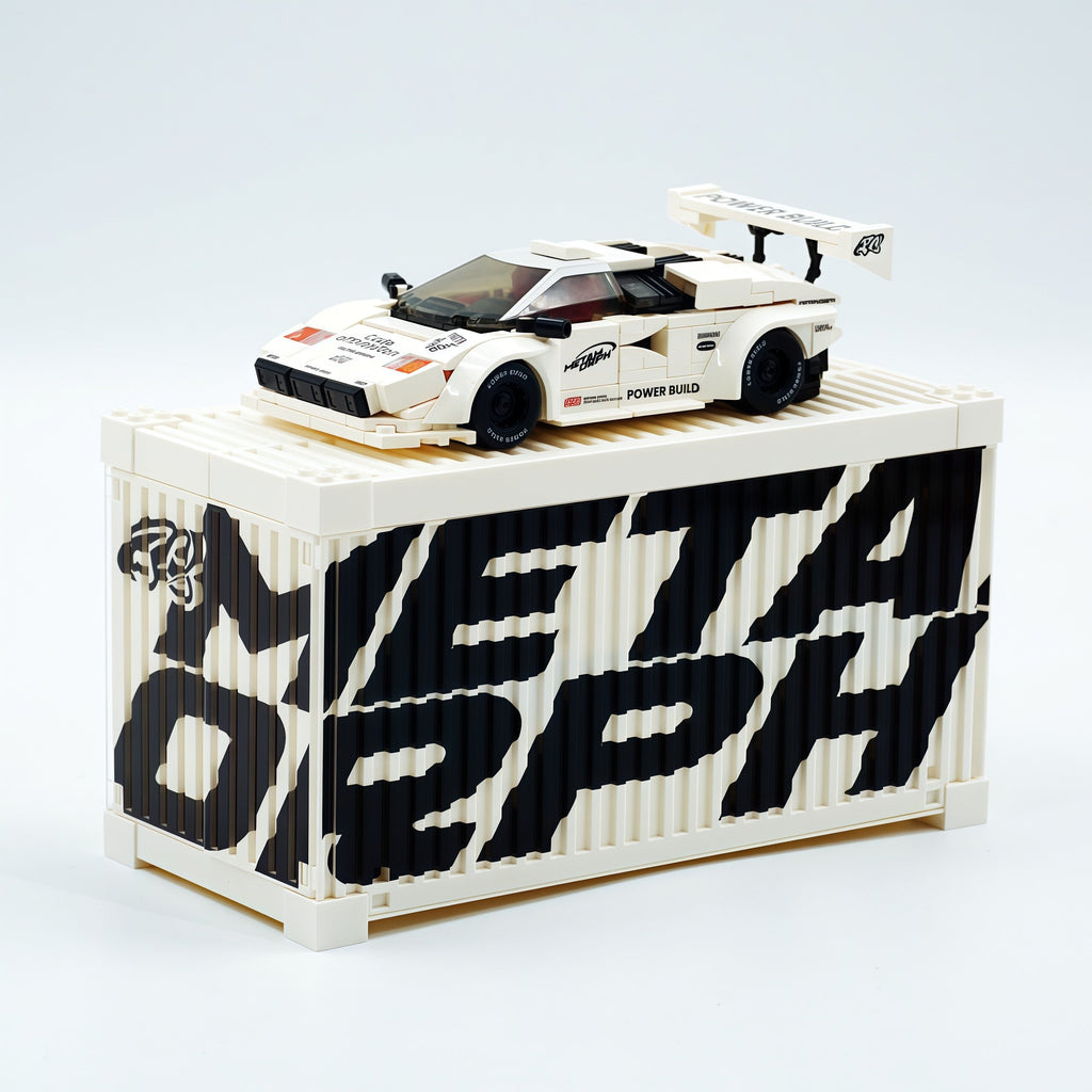 80s Wedge Supercar Widebody Edition | Container Display Case (338 PCS)