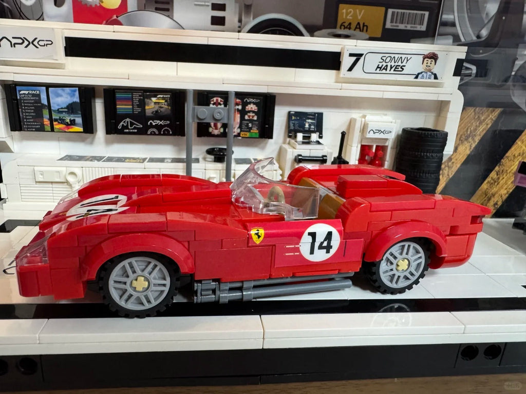 Red Hypercar 250 | Classic 1958 Legendary Racing Car | 291PCS