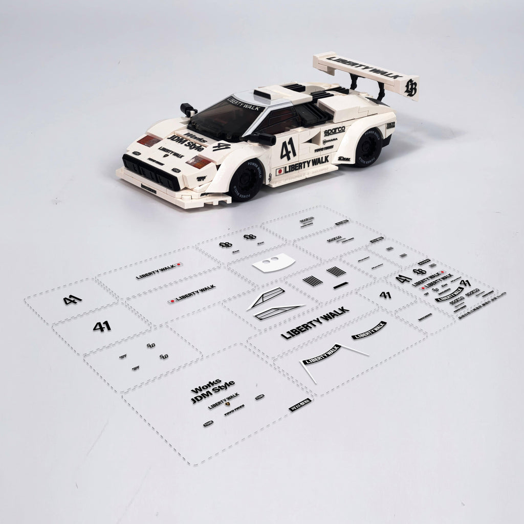 80s Wedge Supercar Widebody Edition | Container Display Case (338 PCS)