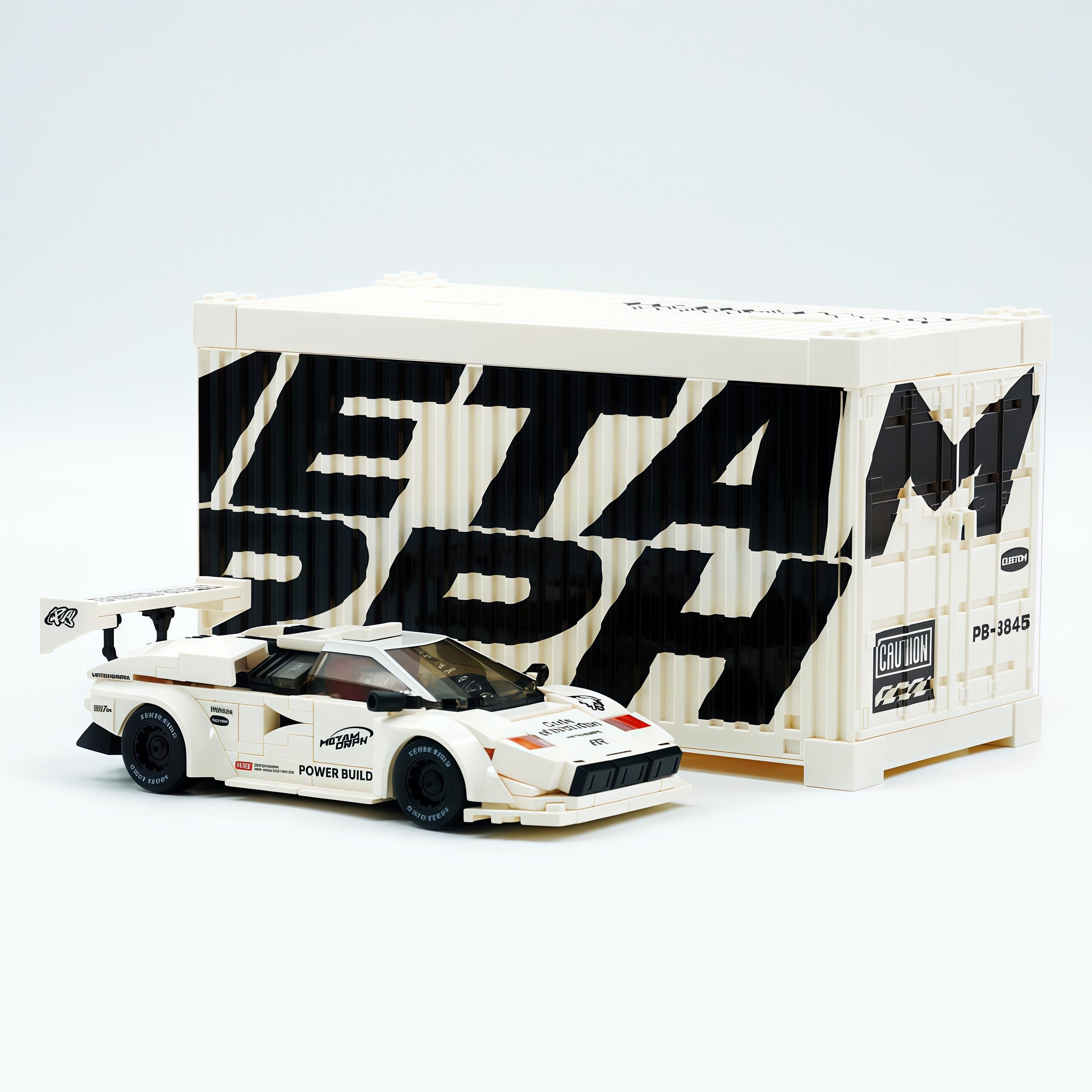 80s Wedge Supercar Widebody Edition | Container Display Case (338 PCS)