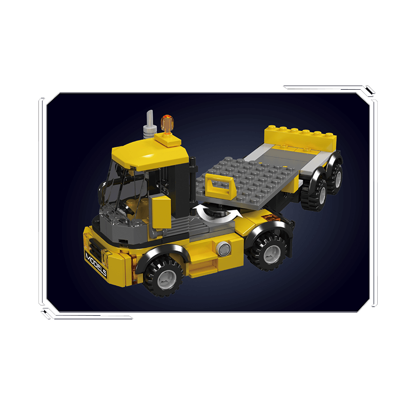 EMD GP40 Freight Train With Crane 1169pcs